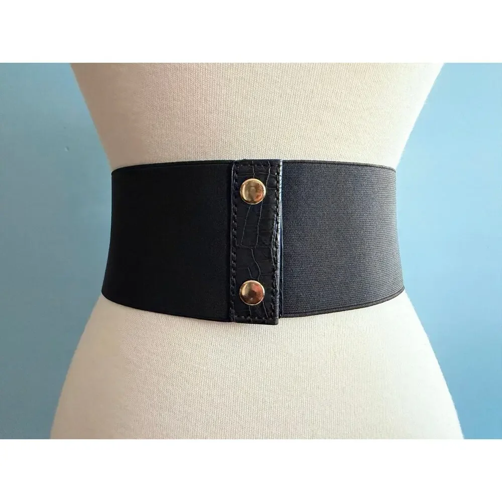 bebe wide studded